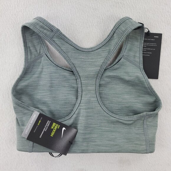 Nike Swoosh Sports Bra Medium Support Dri-Fit Stretch Women's Small NWT - Picture 3 of 8